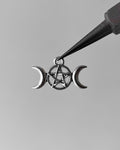 3 moon charm - 10 pc