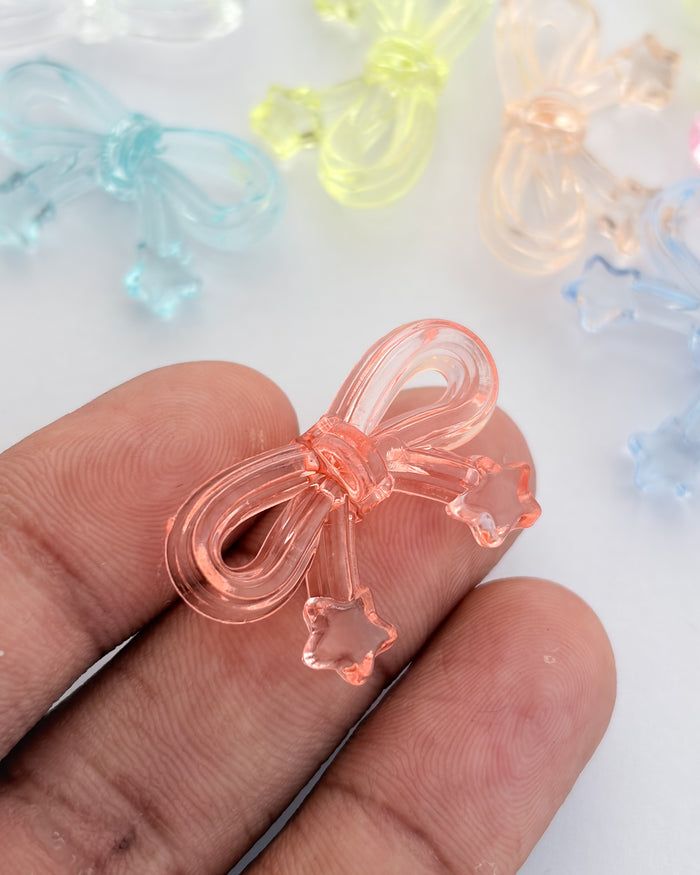3.0 Bow beads // 50 gms pack