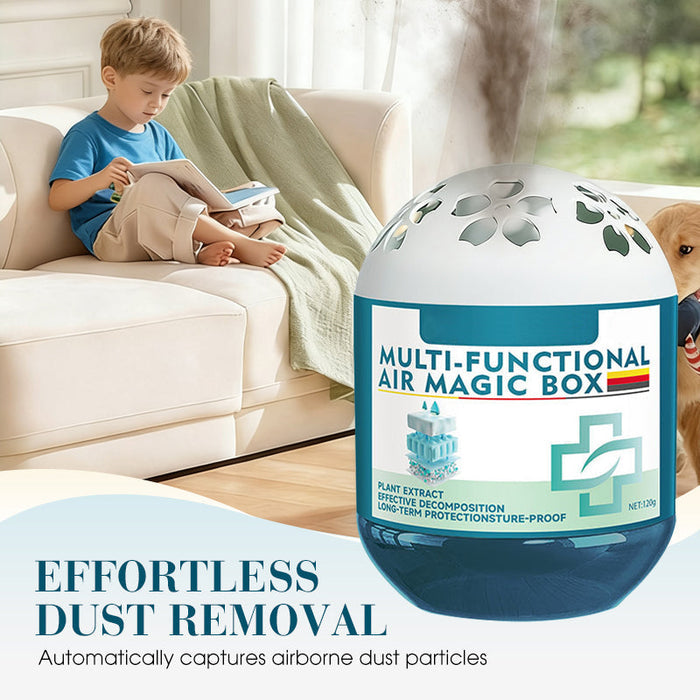 📢📢 –50 % OFF ! ✨ Boîte magique purifie l’air & élimine la poussière -Remifa®