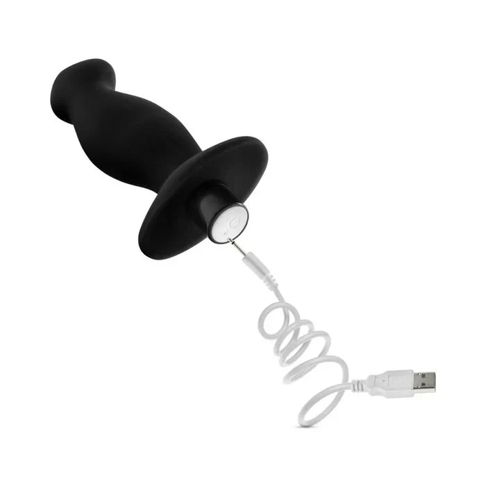 Anal Adventures Platinum Silicone Vibrating Prostate Massager 2
