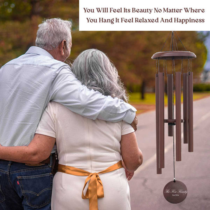 Anniversary wind chime for remembrance