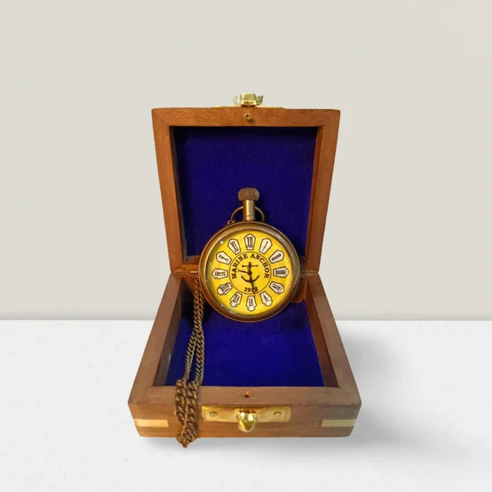 Antique Engraved Pocket Watch and chain