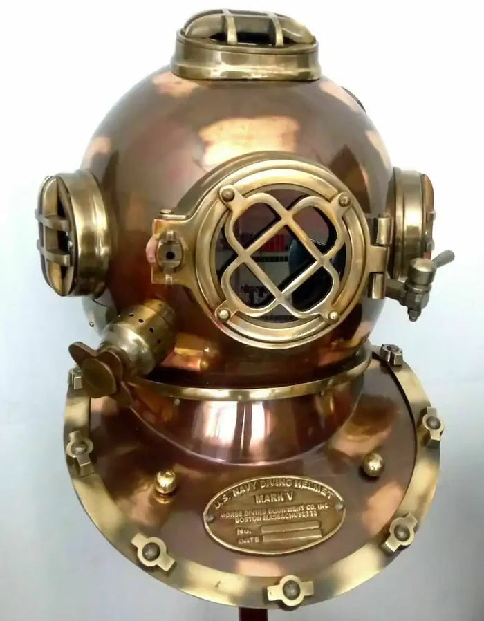 Handcrafted Scuba Diving Helmet – Antique Maritime Design