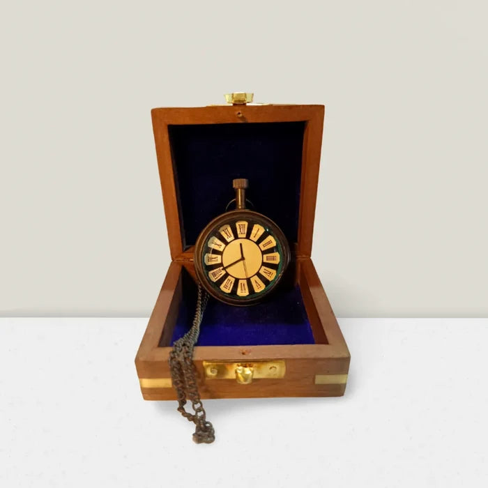 Antique Pocket Watch with Custom Engraving