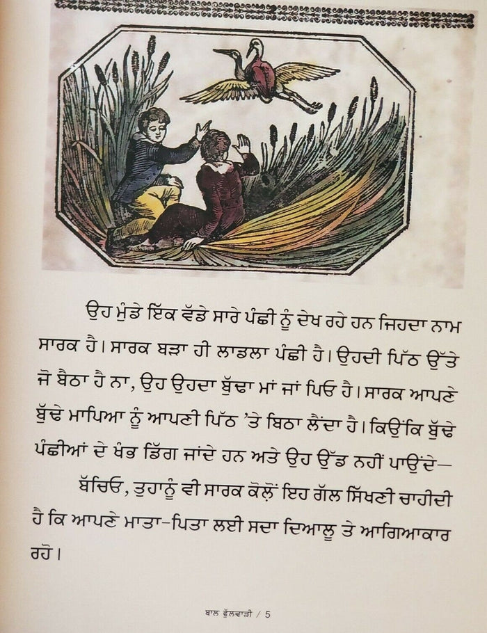 Bal Phulwari Punjabi Kids Story Reading Book Gurmukhi Panjabi Children B10 Panjabi Stories Nursery