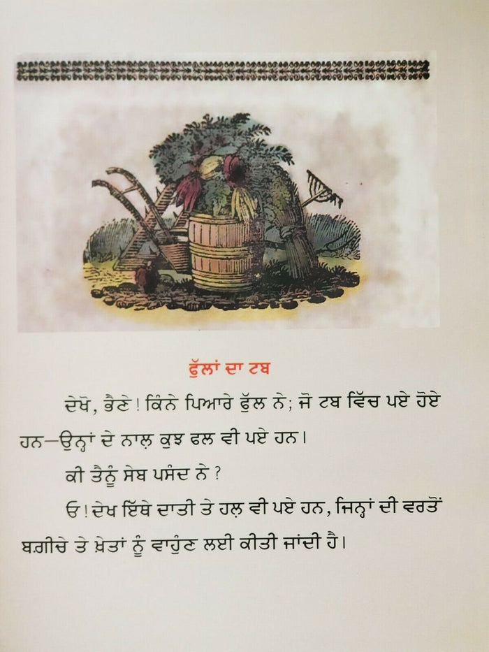 Bal Phulwari Punjabi Kids Story Reading Book Gurmukhi Panjabi Children B10 Panjabi Stories Nursery