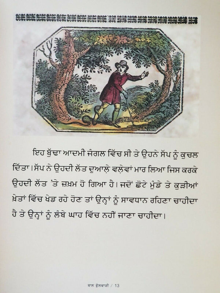 Bal Phulwari Punjabi Kids Story Reading Book Gurmukhi Panjabi Children B10 Panjabi Stories Nursery