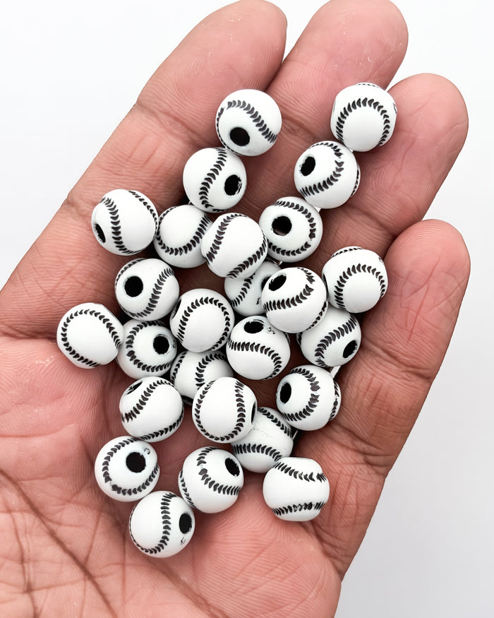 Baseball beads - 25 grams