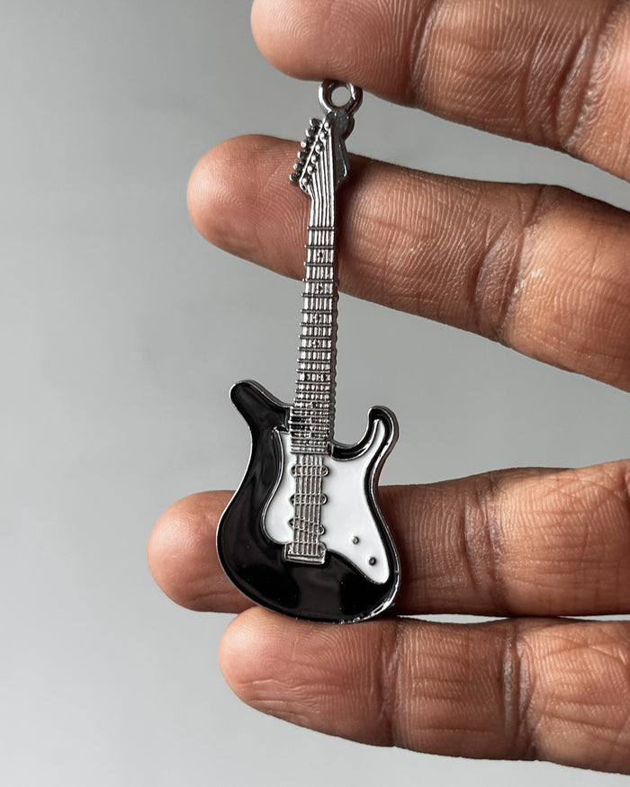 Black guitar