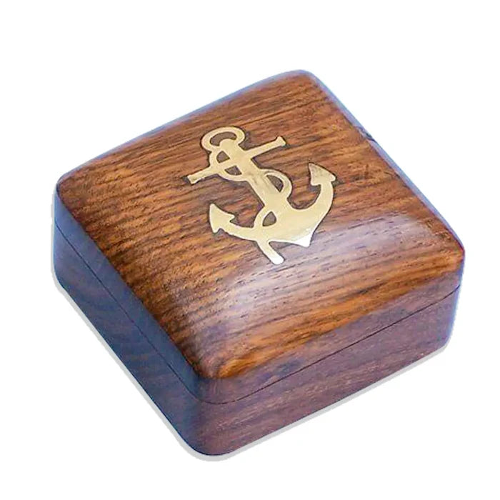 Brass Sundial Compass with case | Classic & Elegant Design
