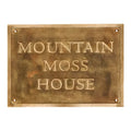 Brass House Name Plate | Custom & Classic - Shop Now!