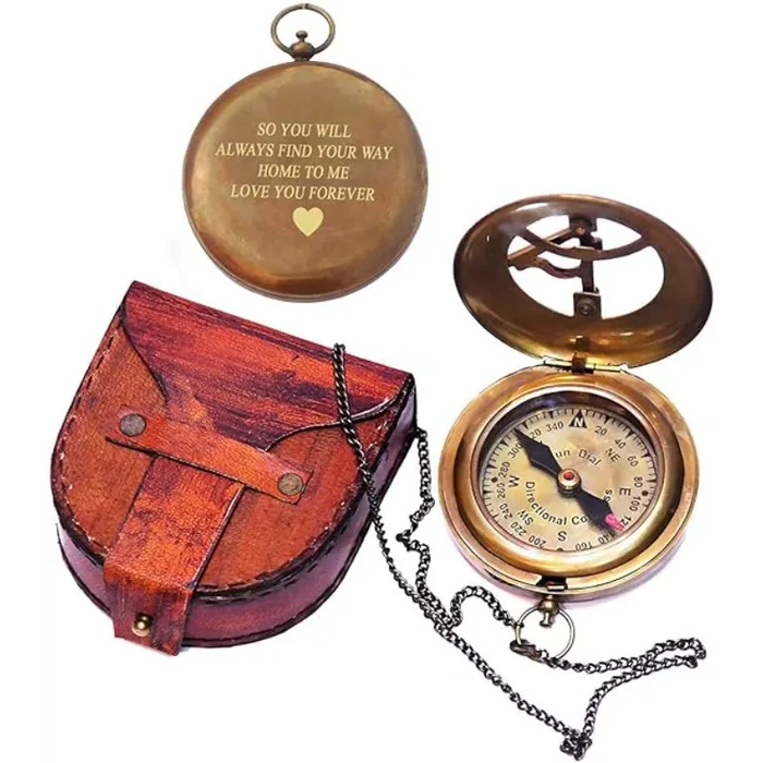 Sundial Compass: Find Your Way Engraving - Shop Now