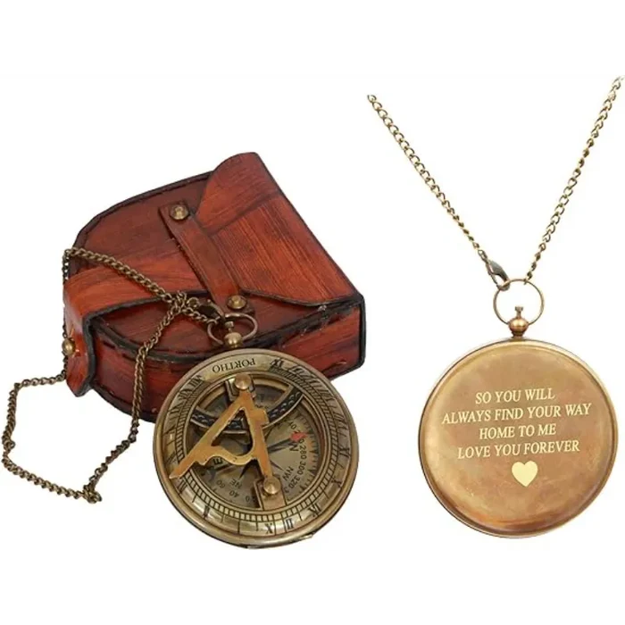 Sundial Compass: Find Your Way Engraving - Shop Now