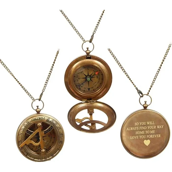 Sundial Compass: Find Your Way Engraving - Shop Now