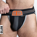 BULGER, the big pouch jock, BLACK IRON, XX-LARGE