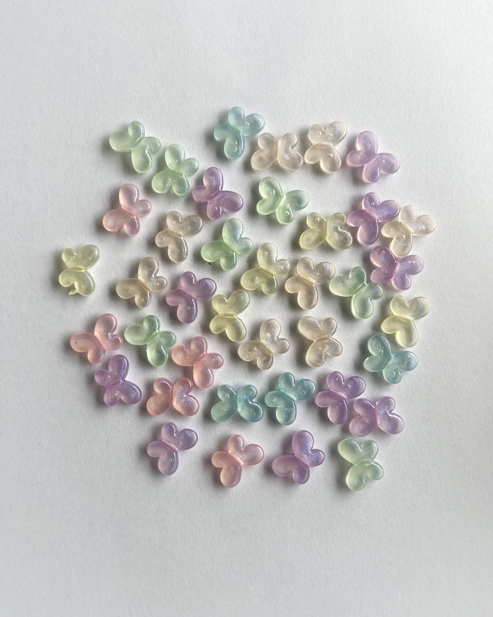 Butterfly beads // 25 grams