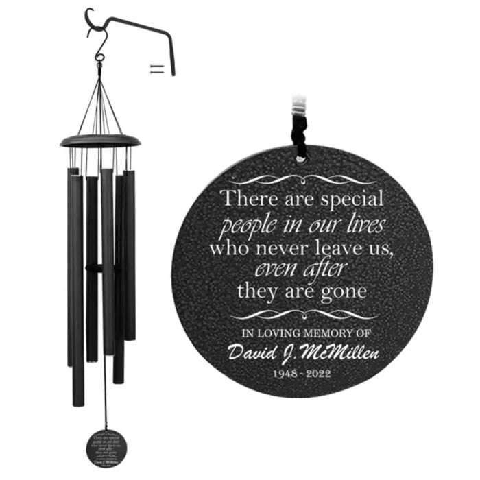 Memorial chimes for funeral tribute and remembrance