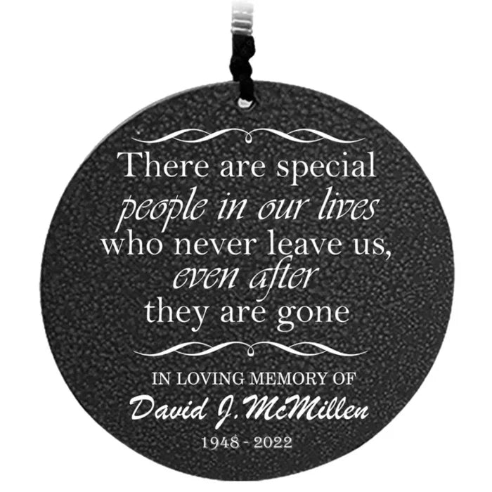 Engraved funeral chimes honoring loved ones