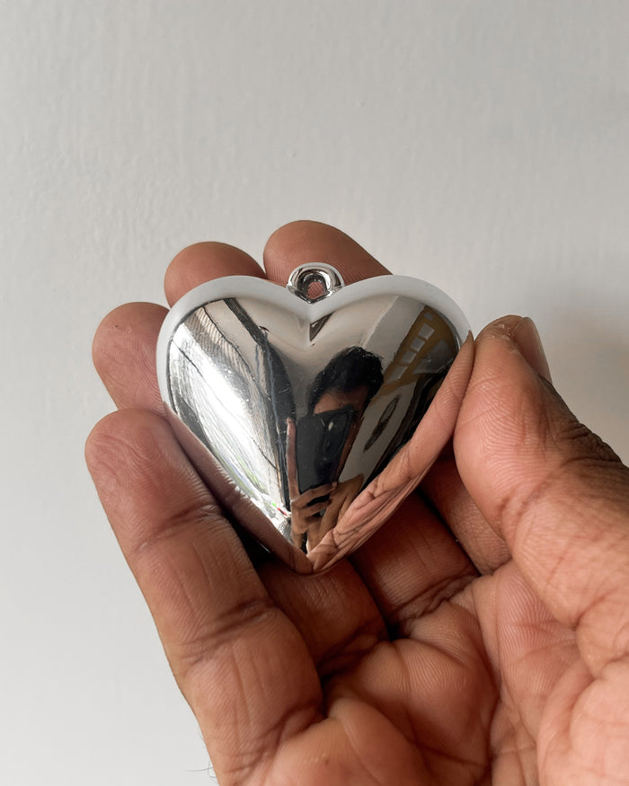 Chunky Ccb Heart  (expect scratches as ccb material)