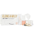 Clone-A-Willy product packaging on a white background