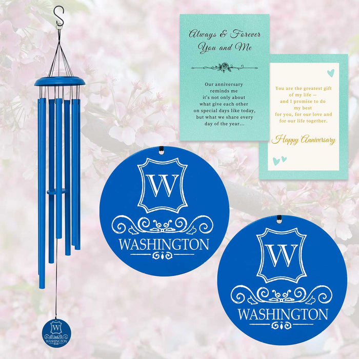 Couples Name Wind Chime CWC105