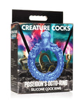 Box of 'Poseidon's Octo-Ring' silicone cock ring by Creature Cocks with octopus design.