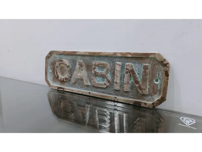 Patina / 5 x 2 inch