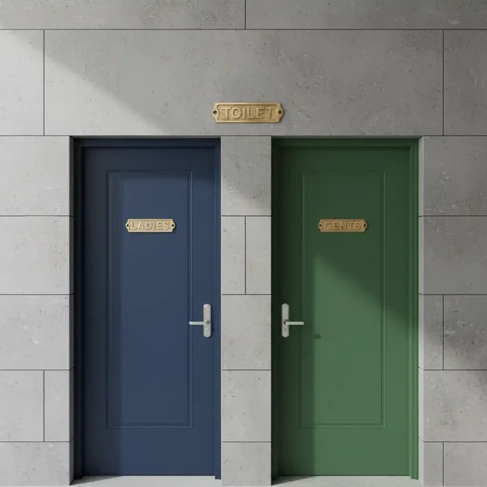 Brass Door Sign