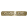 Custom Brass Door Sign – Engraved Name Plaque