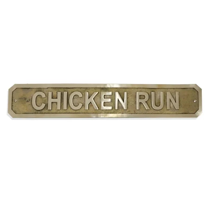Custom Brass Door Sign – Engraved Name Plaque