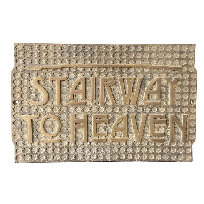 engraved brass name plate personalized