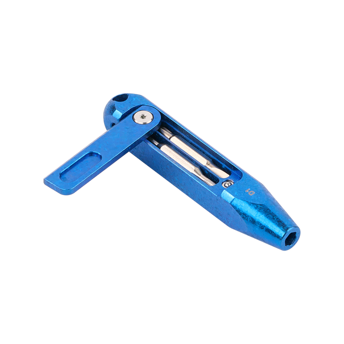 D1 Snowflake Blue EDC Multi-Bit Driver