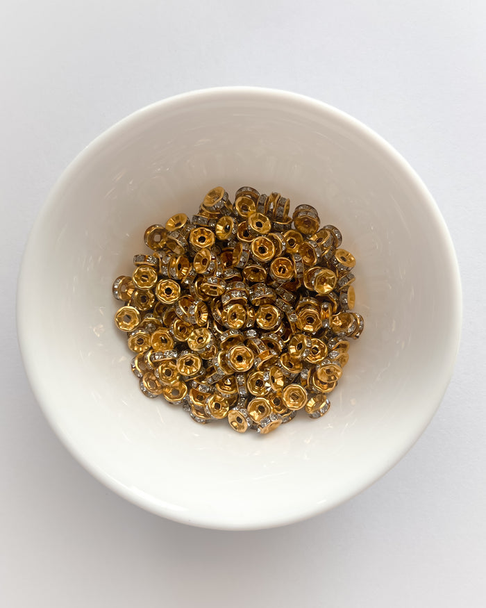 Diamond slider for 8mm beads 20 grams
