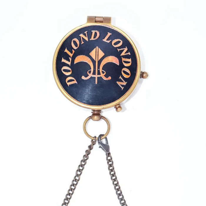 Dollond London Flat Brass Compass BC117