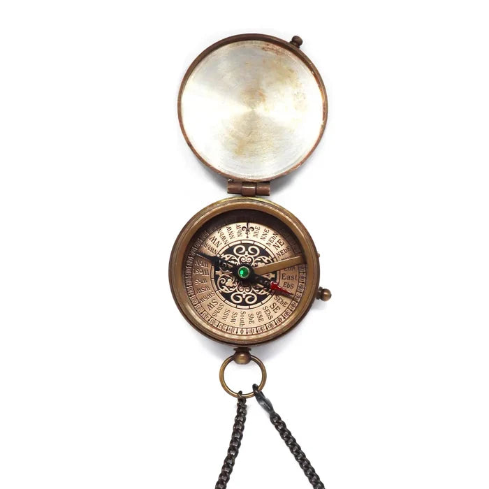 Dollond London Flat Brass Compass BC117
