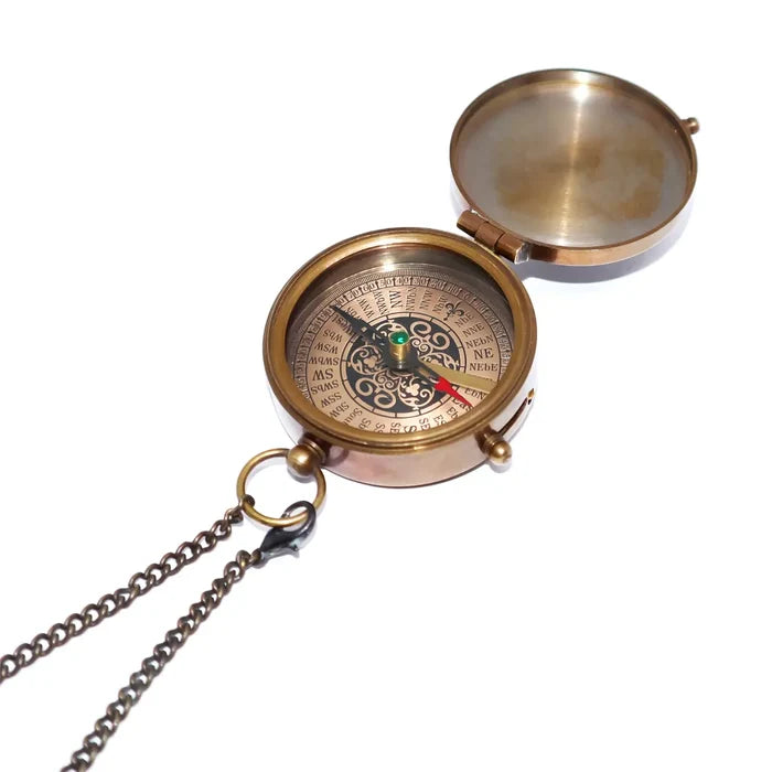 Dollond London Flat Brass Compass BC117
