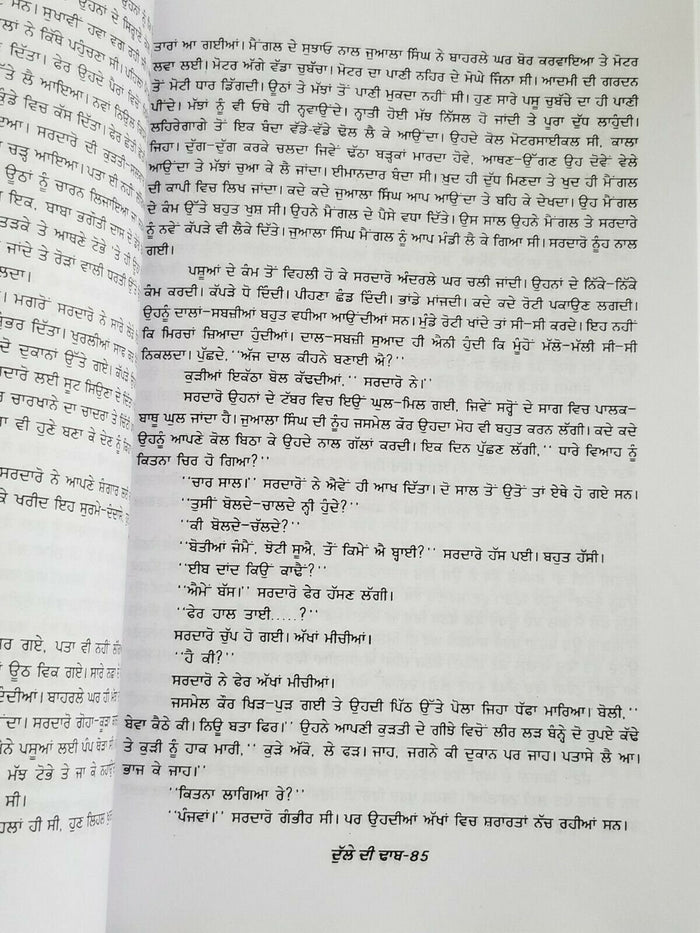 Dulle di dhab novel ram saroop ankhi literature punjabi reading panjabi book mh