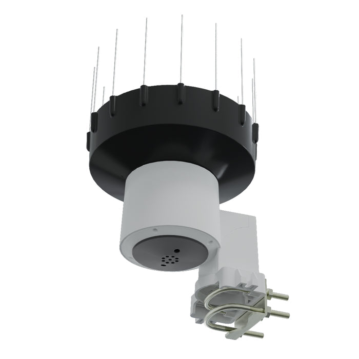 Ecowitt WH40H Wireless Self-Emptying Rain Gauge with 3.5cm Enhanced Rain Funnel Design