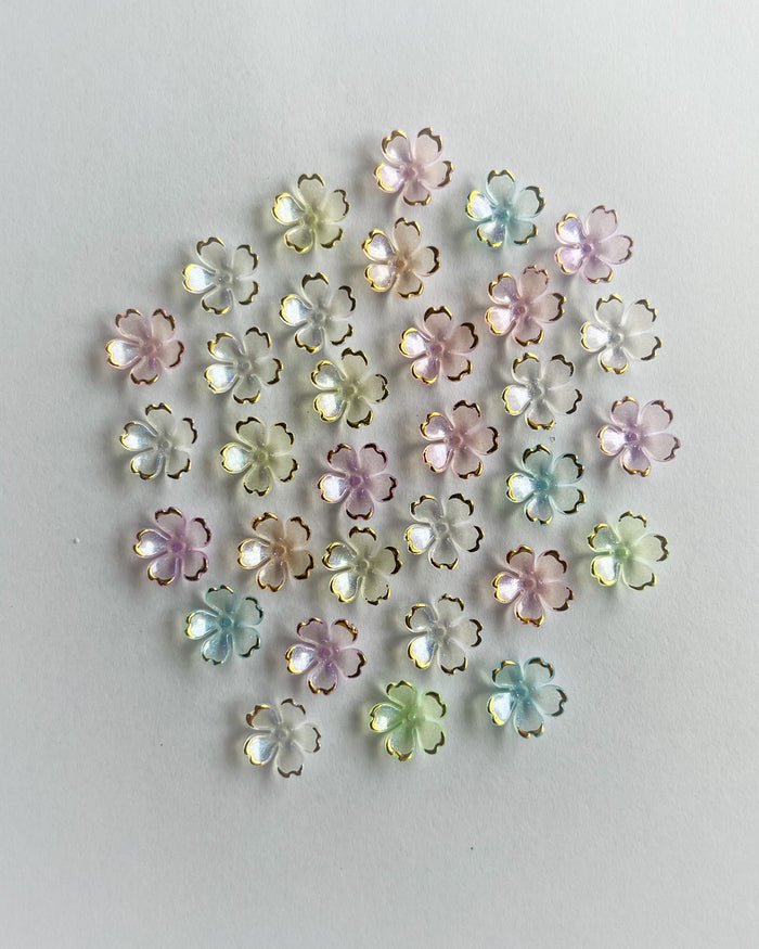 Flower beads // 25 grams