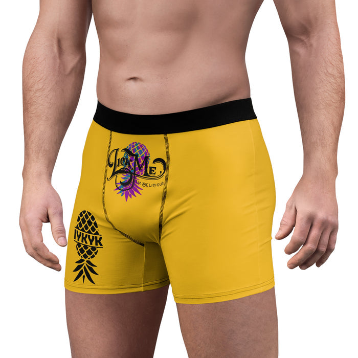Funny Boxer Briefs 'Lick Me, I'm Delicious'