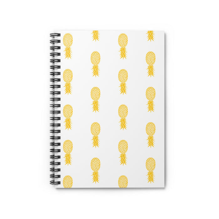 Golden Pineapple Notebook