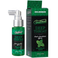 GoodHead Deep Throat Oral Anesthetic Spray and packaging on a white background