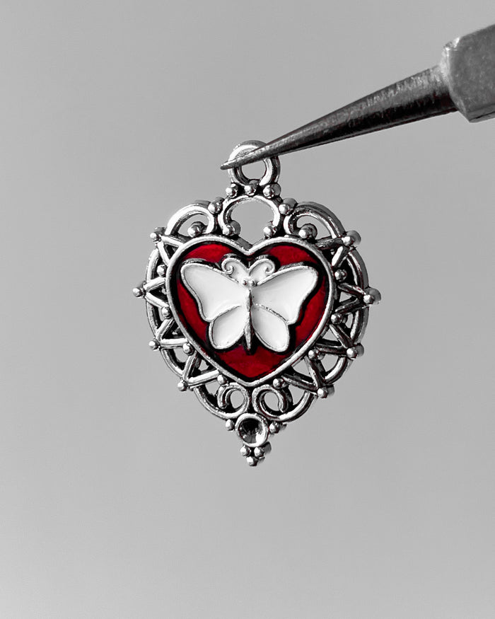 Gothic Butterfly charm