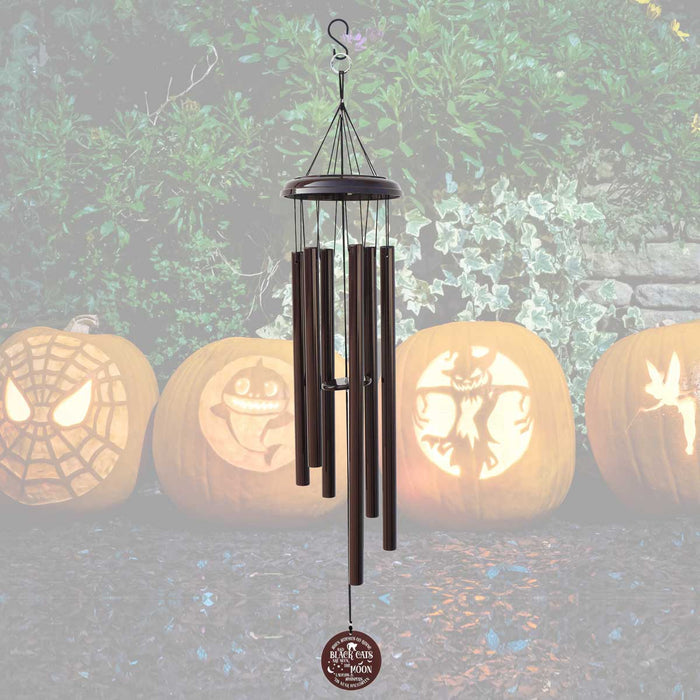 Spooky Halloween wind chime personalized gift set for porch decoration