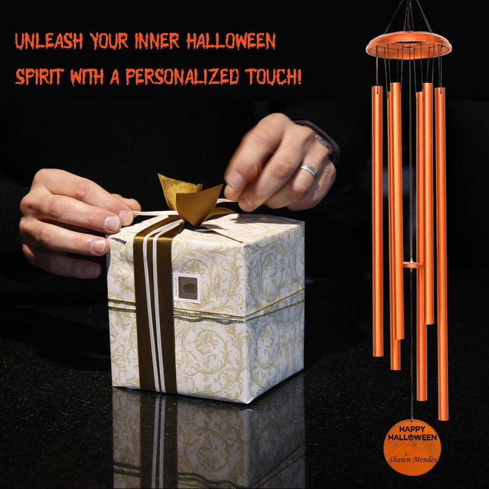 Personalized Halloween Wind Chime for Halloween gift