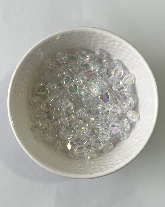 Heart beads // 50 grms