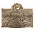 Brass Plaque for Historical Marker | Custom Engraving