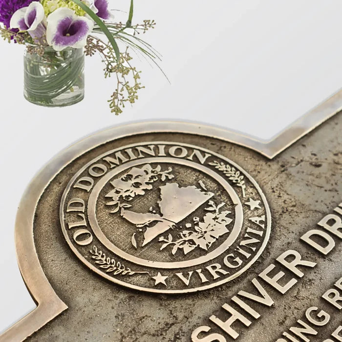 Brass Plaque for Historical Marker | Custom Engraving