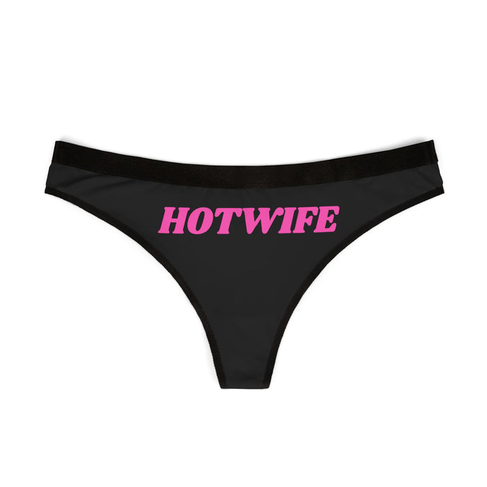 Hotwife Graphic Women's Thongs - Fun & Flirty Underwear for Every Occasion