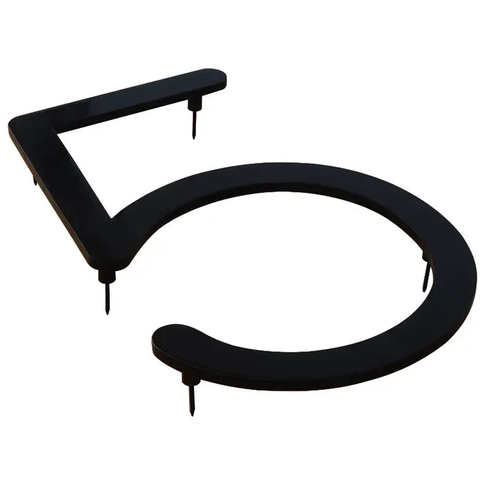 brass door letter sign